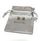 Dior CD クレール ディー リュヌ ホワイトクリスタル アクセサリー ピアス GP レディース ゴールド - brandshop-reference
