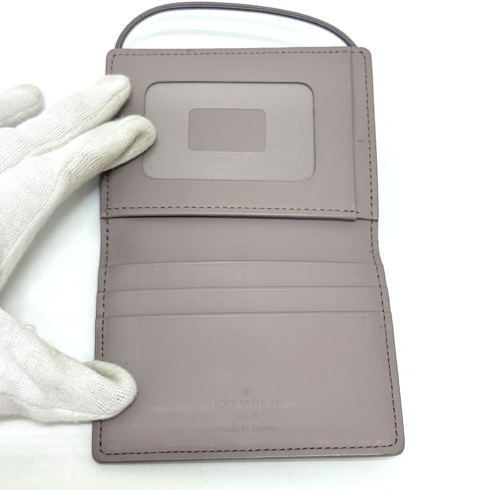 LOUIS VUITTON M6367B ポルトカルトトランスポート 名刺入れ 小物 二つ折り カードケース エピレザー レディース ライラック - brandshop-reference