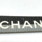 CHANEL 01P ロゴ ネックストラップ ネックホルダー 雑貨 小物 首掛け  ネックレス キャンバス レディース グレー - brandshop-reference