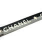 CHANEL 01P ロゴ ネックストラップ ネックホルダー 雑貨 小物 首掛け  ネックレス キャンバス レディース グレー - brandshop-reference