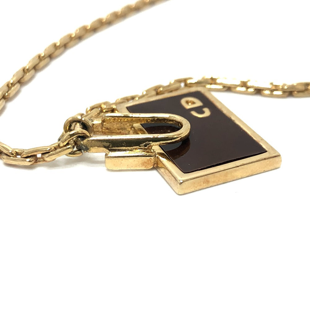 Dior 鞄 モチーフ チェーン  ネックレス GP レディース ゴールド - brandshop-reference