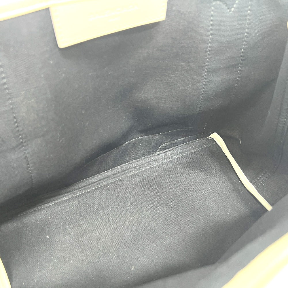 BALENCIAGA 339933 ネイビーカバスS カバン バッグ ハンドバッグ トートバッグ キャンバス/レザー レディース ホワイト - brandshop-reference