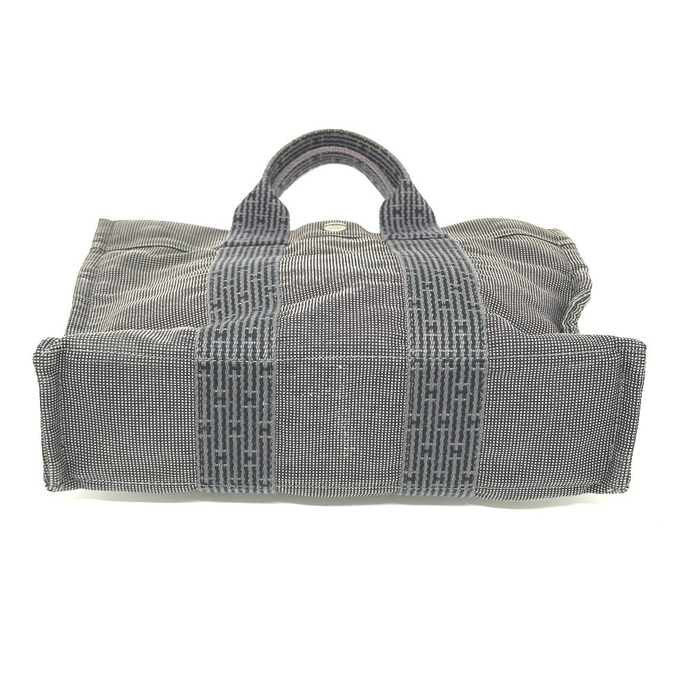 HERMES エールライントートPM カバン ハンドバッグ キャンバス レディース グレー - brandshop-reference