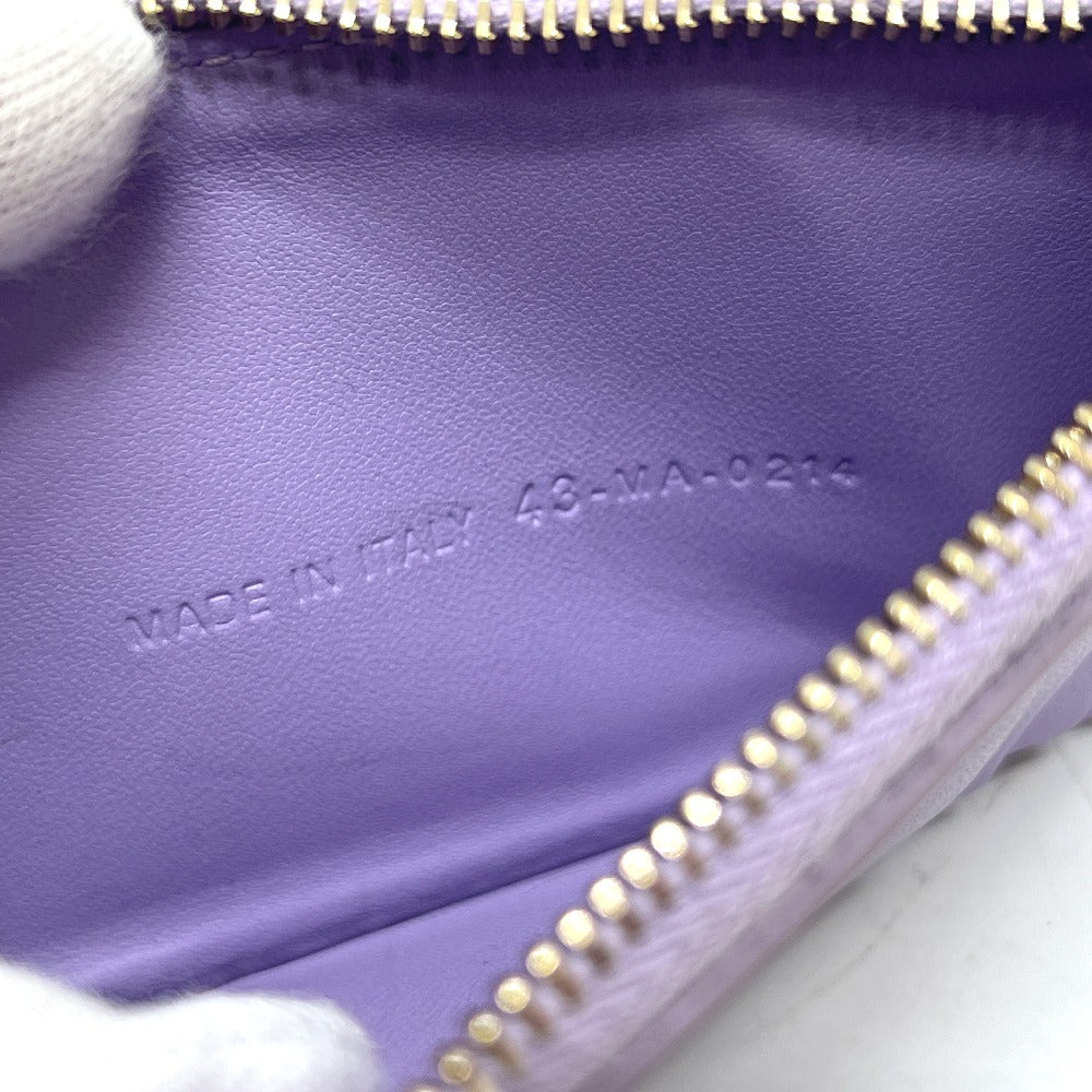 Dior S0965ONMJ レディディオール コスモス ジップ カードケース コインケース レザー レディース パープル - brandshop-reference