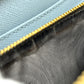 PRADA 1M0506 ロゴ ラウンドファスナー 長財布 財布 ウォレット 長財布 サフィアーノレザ－ レディース ブルー - brandshop-reference