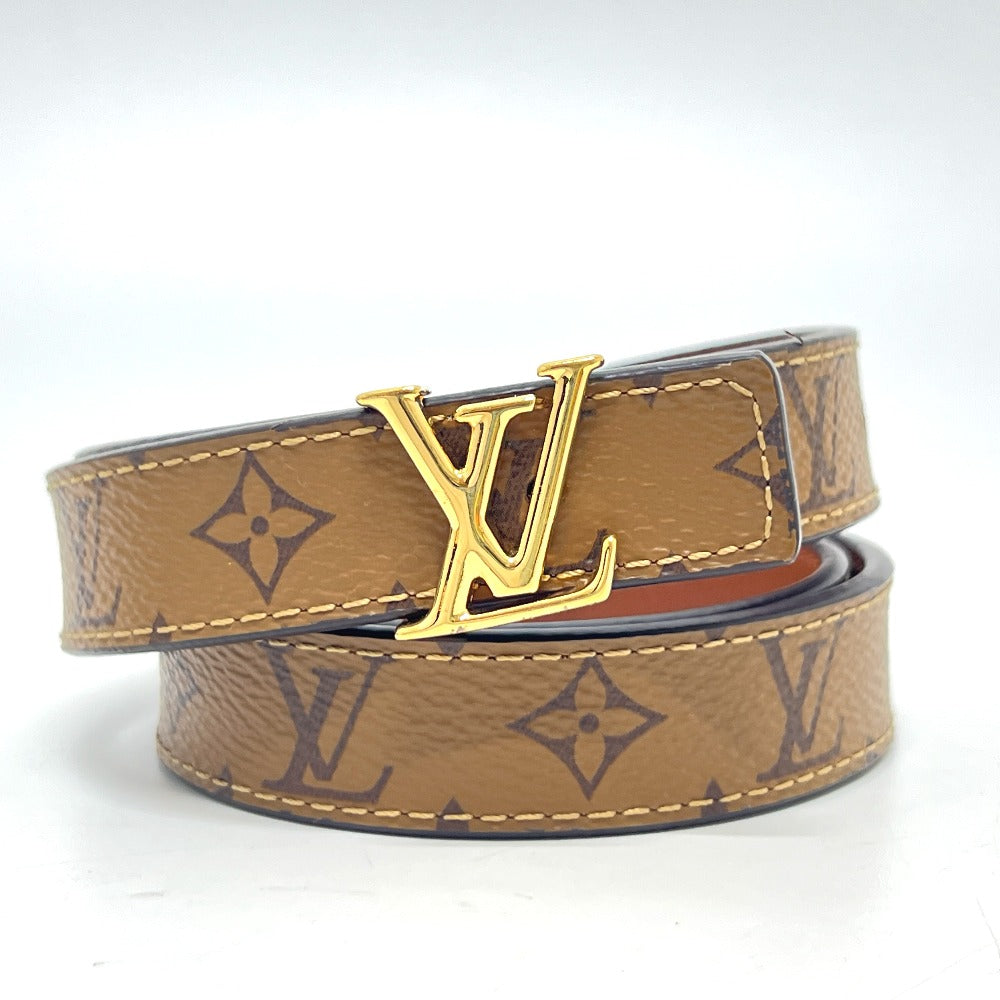 LOUIS VUITTON M0440 Belt - LV Iconic 20mm Reversible Pants Belt in Monogram Canvas, Brown, Women's