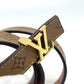 LOUIS VUITTON M0440 ベルト･LV アイコニック 20MM リバーシブル ズボン用ベルト ベルト モノグラムキャンバス レディース ブラウン - brandshop-reference