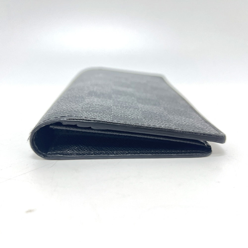 LOUIS VUITTON N62655 ポルトフォイユブラザ 2つ折り ウォレット 長財布 ダミエグラフィットキャンバス メンズ ブラック - brandshop-reference