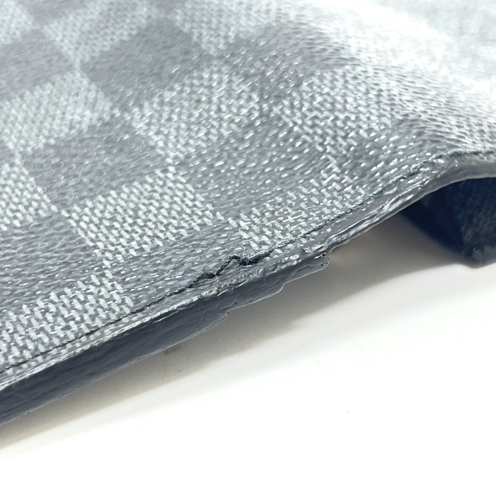 LOUIS VUITTON N62655 ポルトフォイユブラザ 2つ折り ウォレット 長財布 ダミエグラフィットキャンバス メンズ ブラック - brandshop-reference