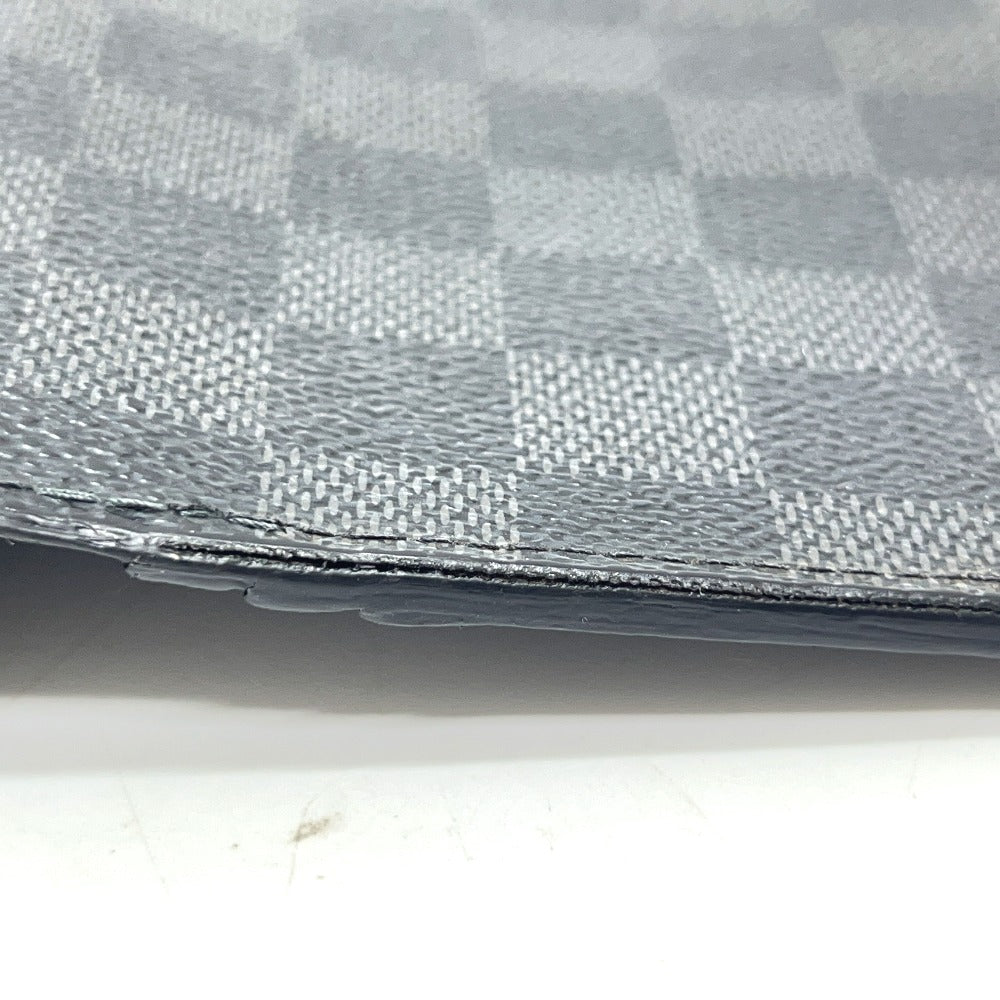LOUIS VUITTON N62655 ポルトフォイユブラザ 2つ折り ウォレット 長財布 ダミエグラフィットキャンバス メンズ ブラック - brandshop-reference