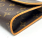 LOUIS VUITTON M51855 ポシェット・フロランティーヌ ショルダー無し カバン バッグ ポーチ モノグラムキャンバス レディース ブラウン - brandshop-reference