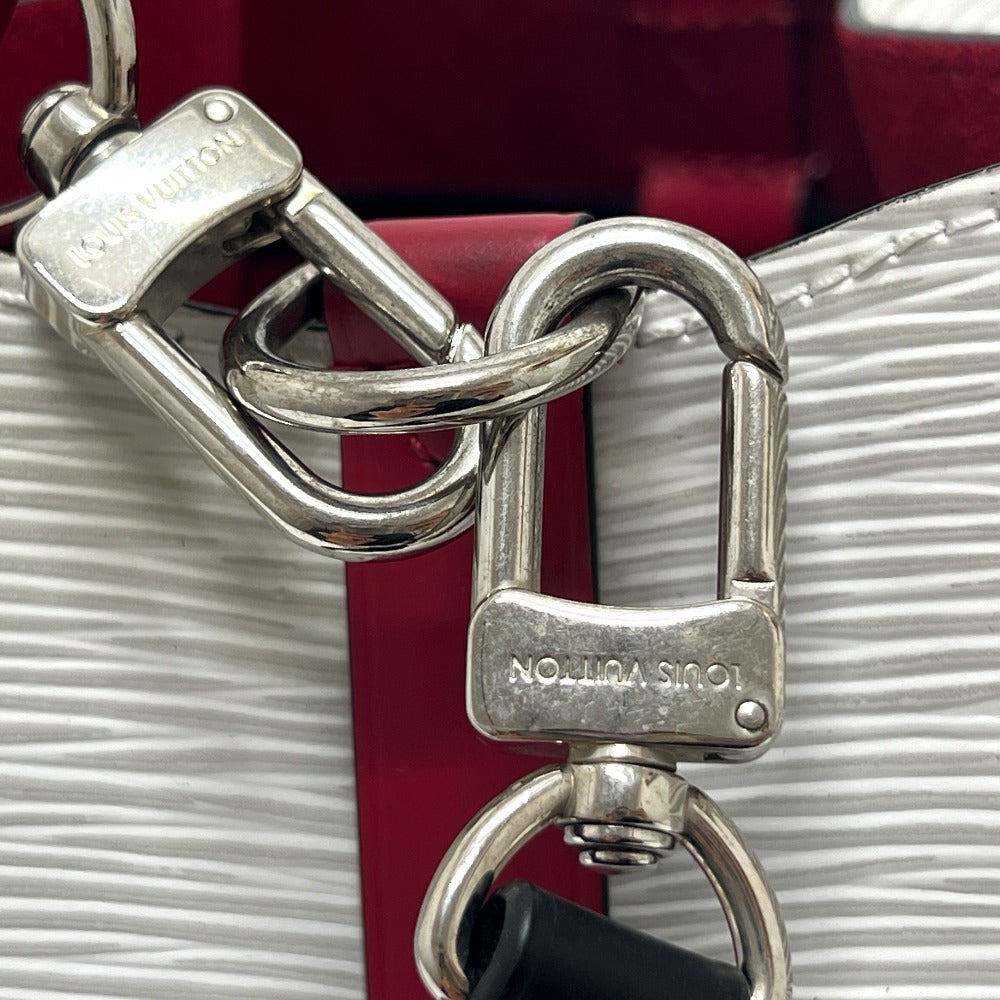 LOUIS VUITTON M55556 ネオノエ BB ブロンオプティーク トリコロール 巾着型 カバン バッグ ショルダーバッグ エピレザー レディース ホワイト×ブラック×レッド - brandshop-reference