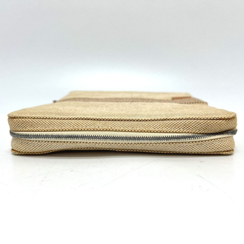 HERMES ニューフールトゥ トラベルポーチ マルチケース ポーチ トワルアッシュ ユニセックス ブラウンベージュ - brandshop-reference