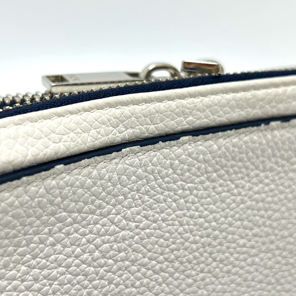 Dior ディオール×ステューシーコラボ カバン バッグ 斜め掛け ショルダーバッグ レザー レディース ホワイト - brandshop-reference