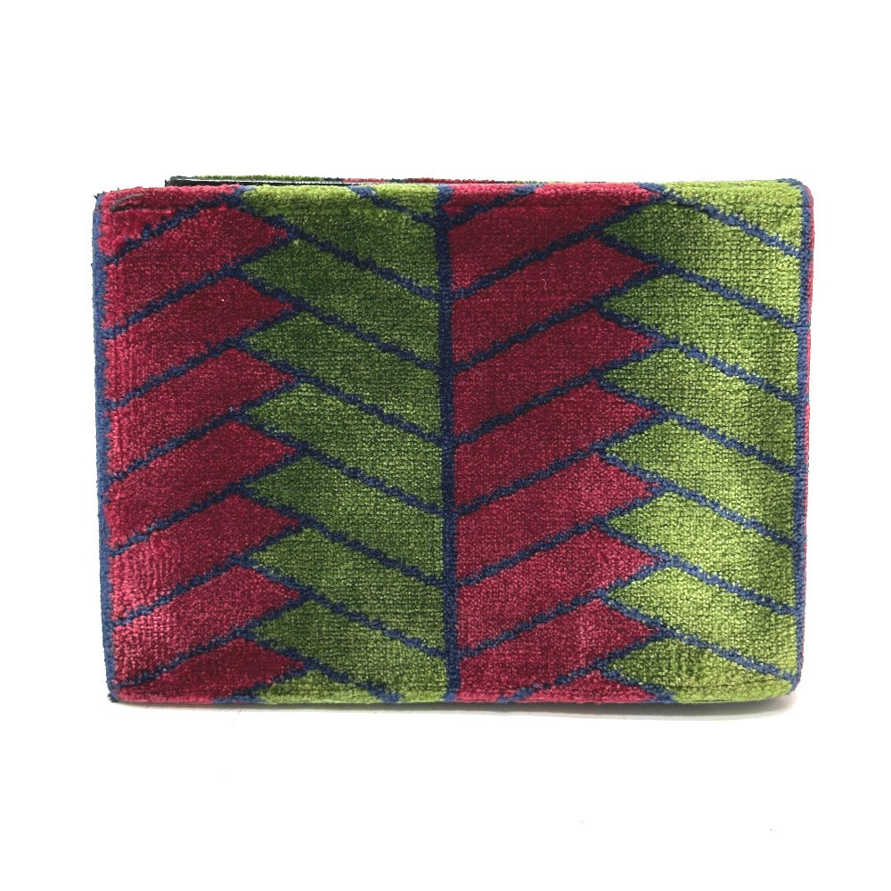Roberta di Camerino Accessory Wallet Logo Bifold Wallet Velor/Leather Women's Multicolor