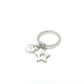 Christian Dior Star Heart Fashion Accessory Ring Metal Women's Silver