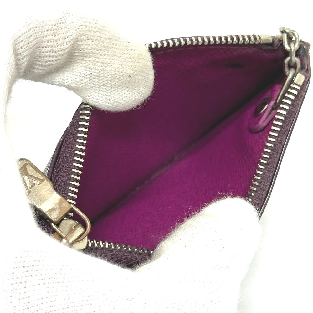 LOUIS VUITTON M6380K Pochette Accesorios Estuche para llaves con cadena Estuche para monedas Epi Leather Mujer Cassis