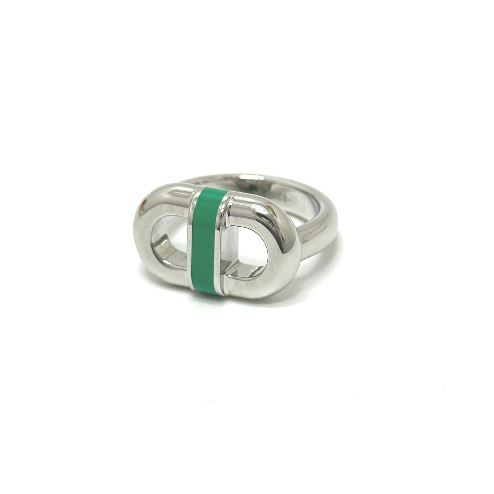HERMES Maillon Accessory Ring No. 16 Ring Metal Women's Silver