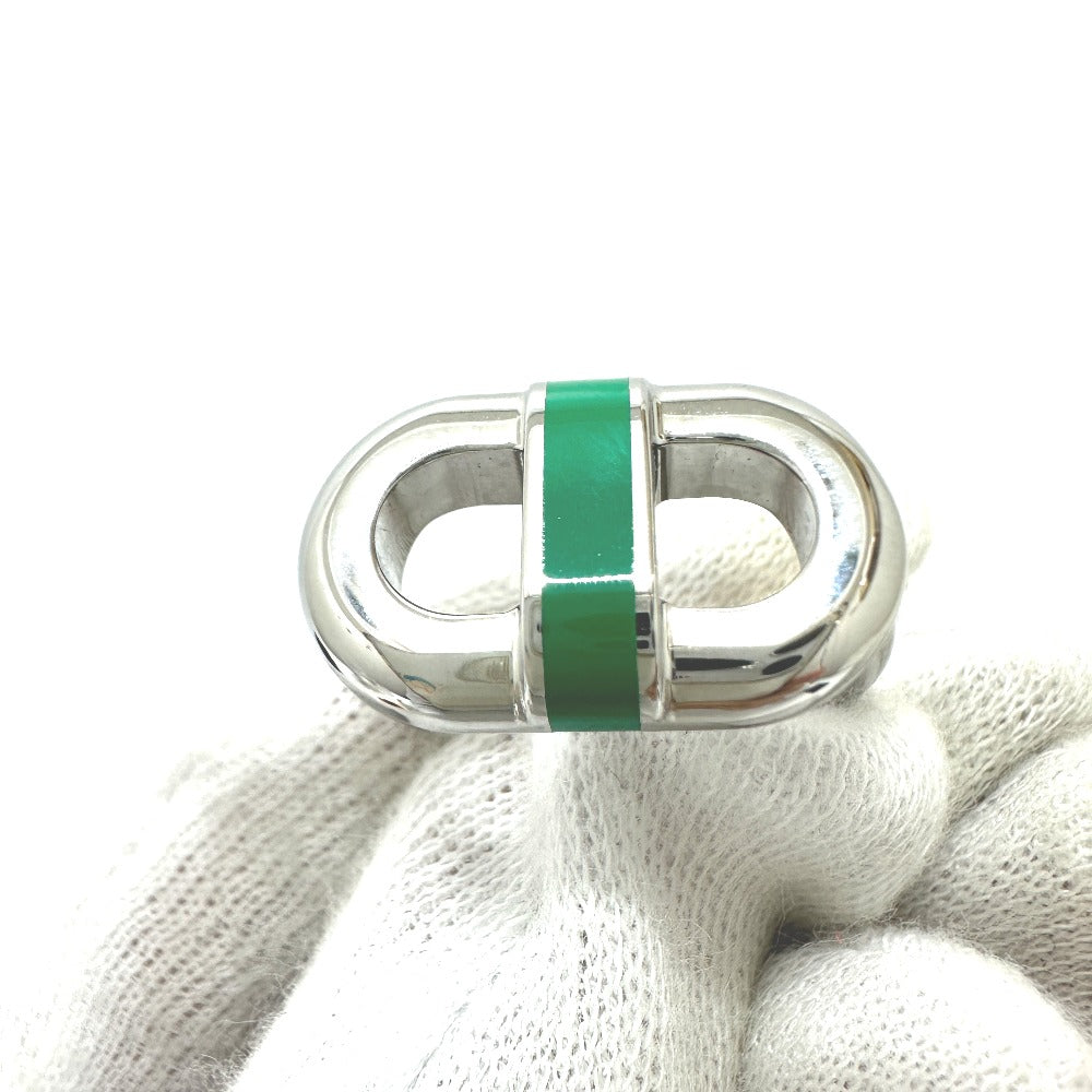 HERMES Maillon Accessory Ring No. 16 Ring Metal Women's Silver