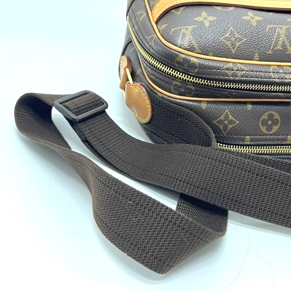 LOUIS VUITTON M45254 リポーターPM カバン バッグ 斜め掛け ショルダーバッグ モノグラムキャンバス レディース ブラウン
