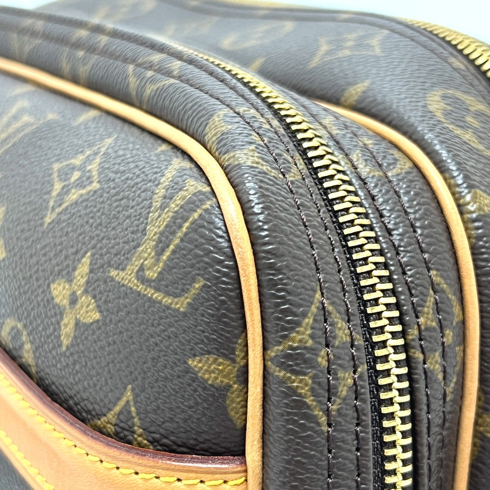 LOUIS VUITTON M45254 リポーターPM カバン バッグ 斜め掛け ショルダーバッグ モノグラムキャンバス レディース ブラウン