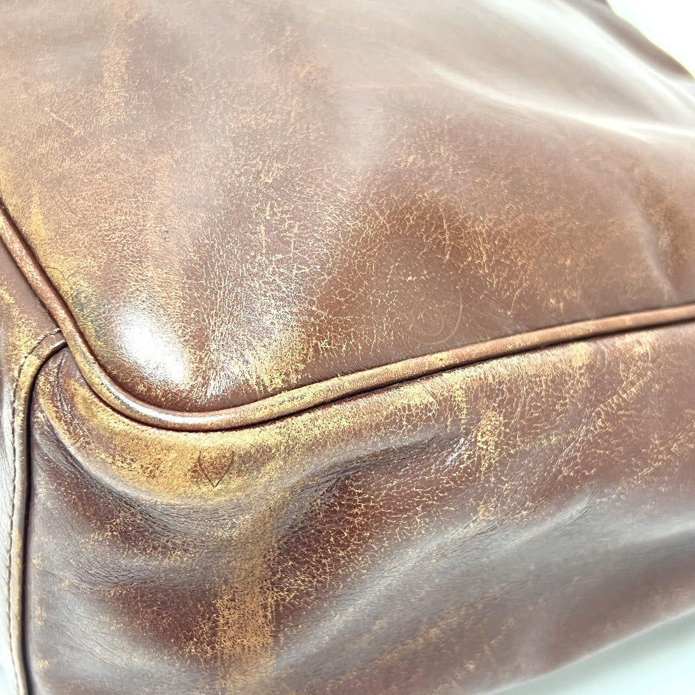 LOUIS VUITTON M92359 Diffiel Clarkson Shoulder Bag, Leather, Men's, Cafe Brown