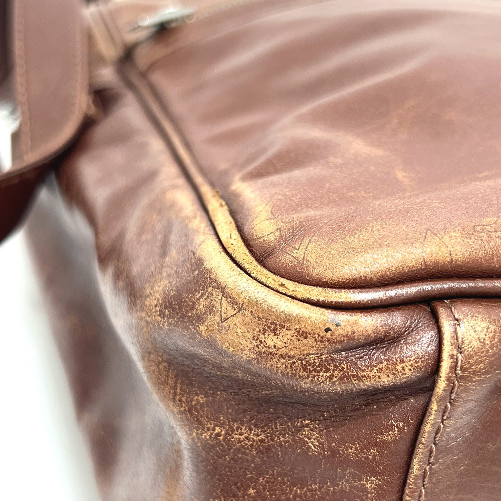 LOUIS VUITTON M92359 Diffiel Clarkson Shoulder Bag, Leather, Men's, Cafe Brown