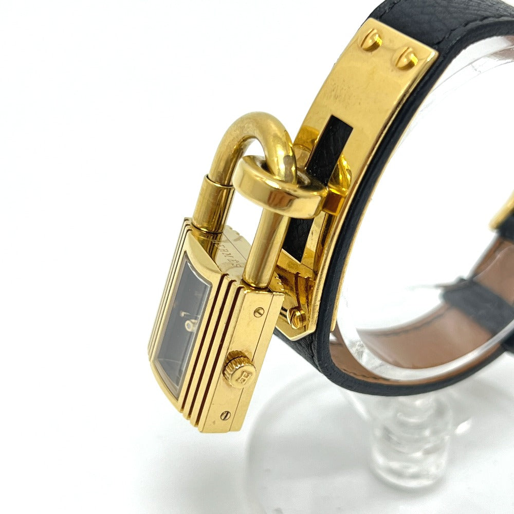 HERMES Kelly Watch Quartz Watch Metal Ladies Gold
