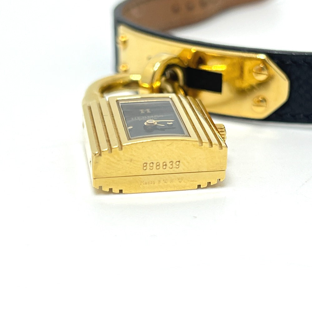 HERMES Kelly Watch Quartz Watch Metal Ladies Gold