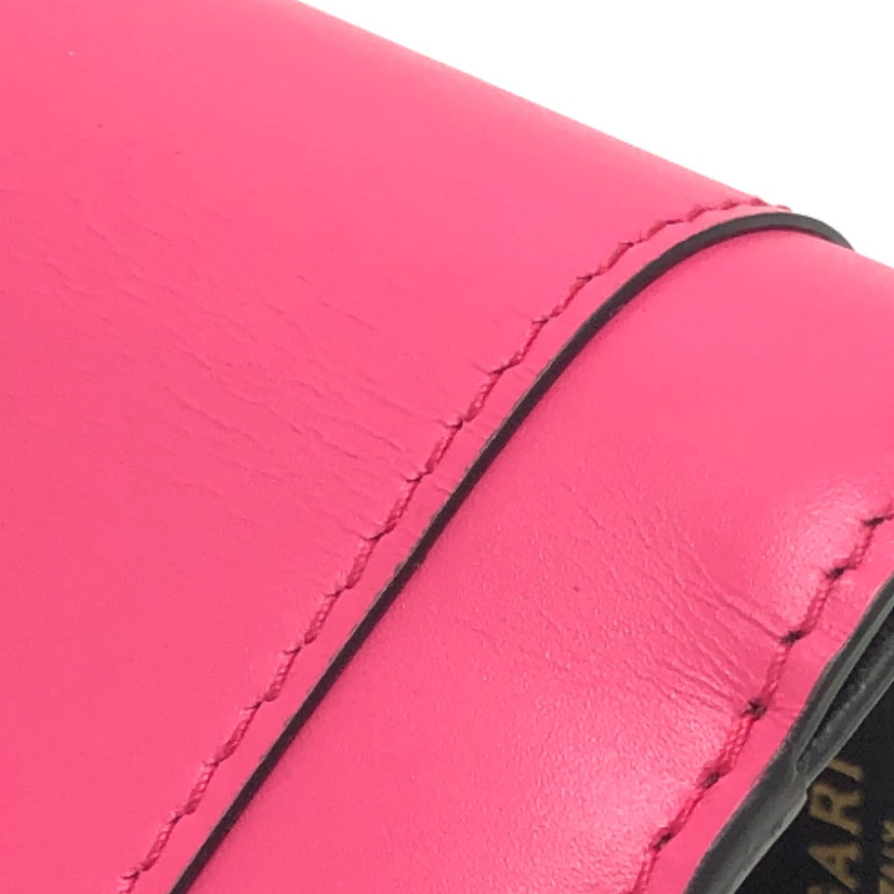 BVLGARI 288858 セルペンティ ウォレット 財布 ミニ財布 3つ折り財布 レザー レディース ピンク