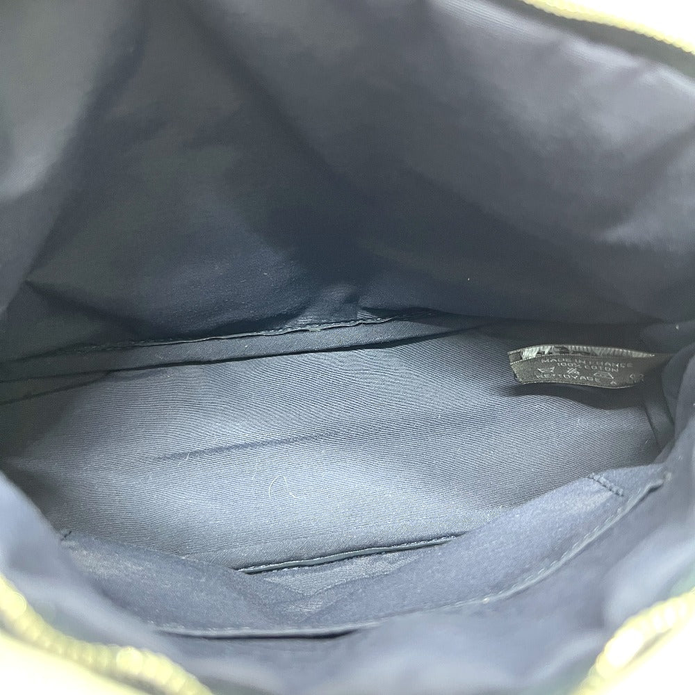 HERMES ボリード ボリードポーチ 小物入れ コスメポーチ 化粧ポーチ キャンバス レディース ネイビー