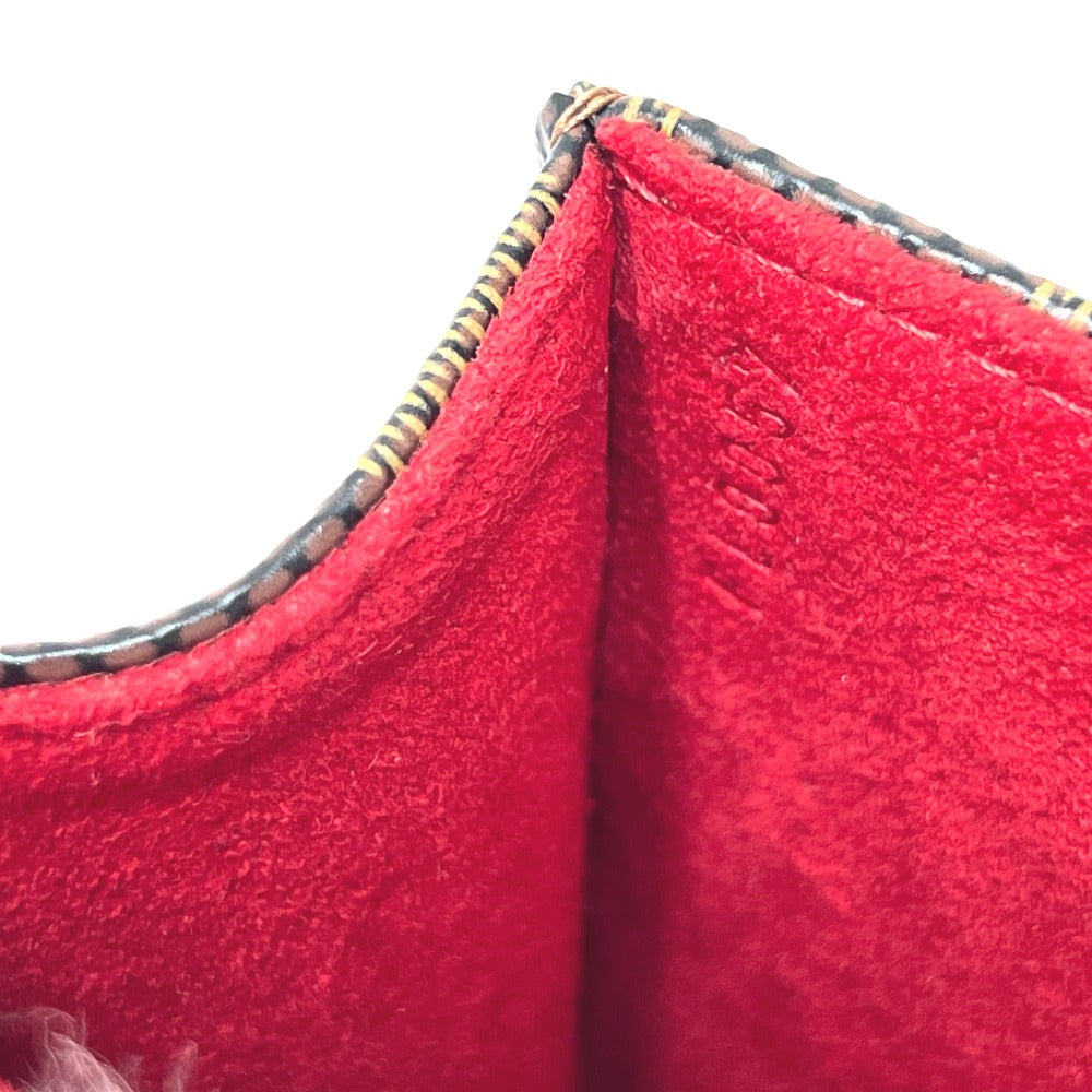 LOUIS VUITTON N51856 ポシェット フロランティーヌ SPOオーダー カバン バッグ ボディバッグ ウエストバッグ ダミエキャンバス レディース エベヌ ブラウン