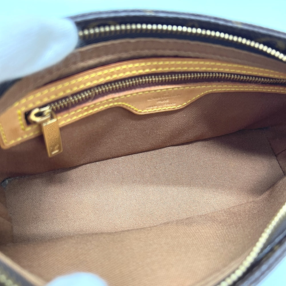 LOUIS VUITTON M51240 トロター 斜め掛け カバン バッグ ショルダー ショルダーバッグ モノグラムキャンバス レディース ブラウン