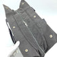 HERMES Air Line Tote GM, a men's handbag and tote bag in gray canvas.
