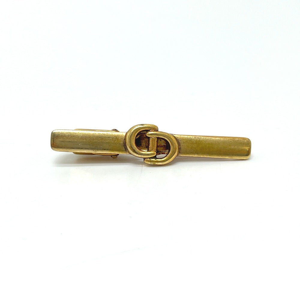 Christian Dior CD ネクタイピン アクセサリー タイピン メタル レディース ゴールド