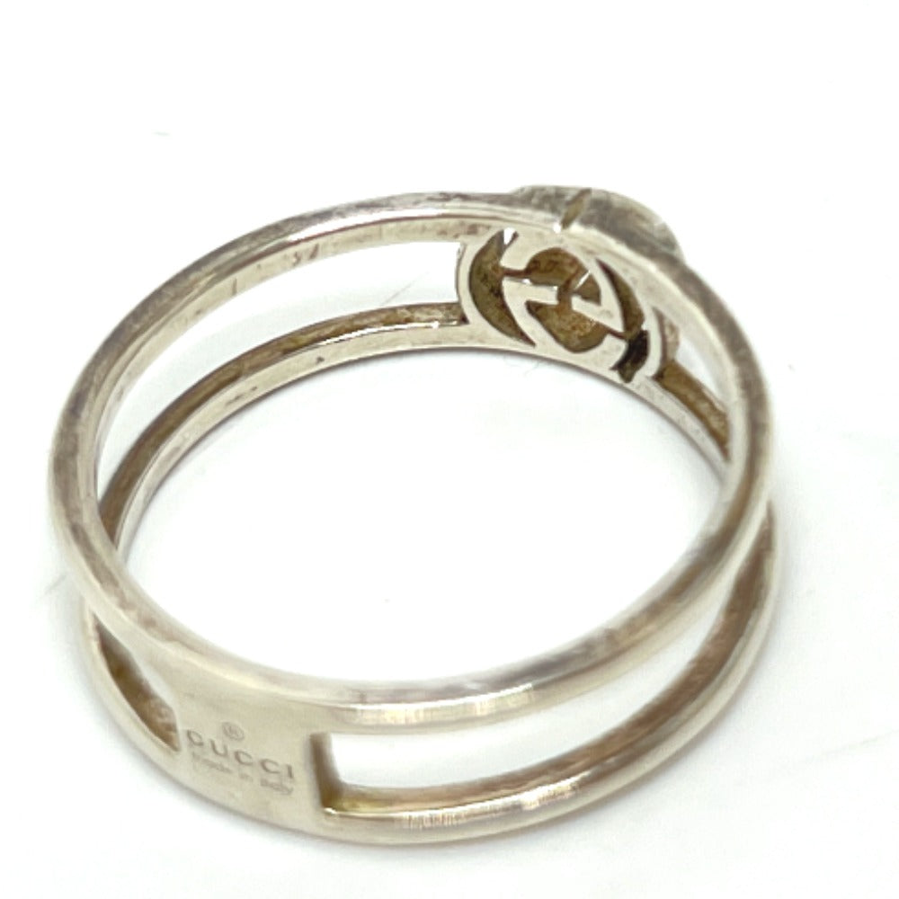 GUCCI インターロッキングG 指輪 アクセサリー リング・指輪 SV925 レディース シルバー