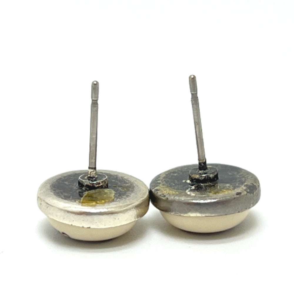 CHANEL ヴィンテージ ココマーク アクセサリー小物 ピアス メタル レディース ホワイト