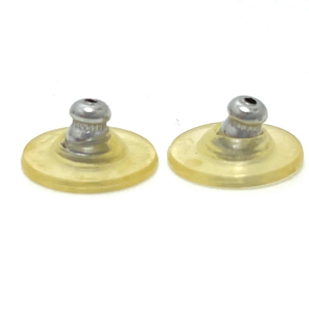 CHANEL ヴィンテージ ココマーク アクセサリー小物 ピアス メタル レディース ホワイト