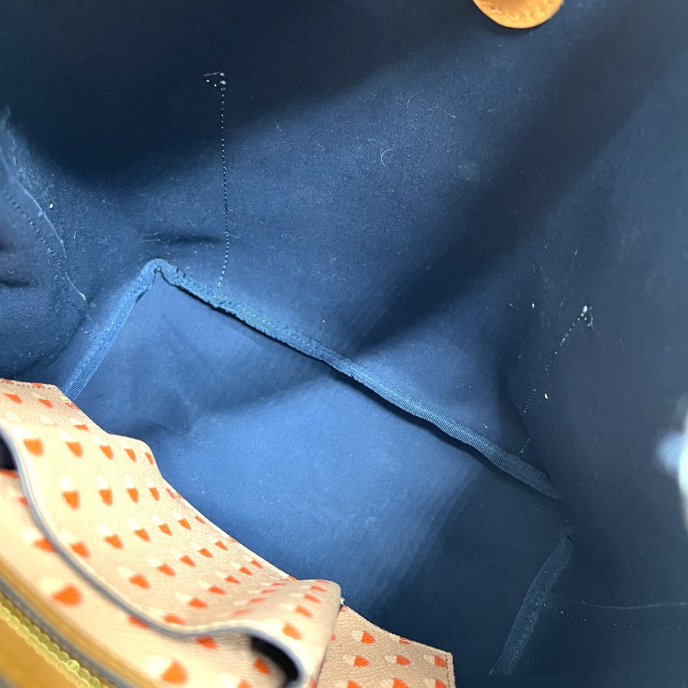 Tory Burch ドット モザイク柄 ディパック カバン バッグ リュック バックパック リュックサック PVC/レザー レディース マルチカラー