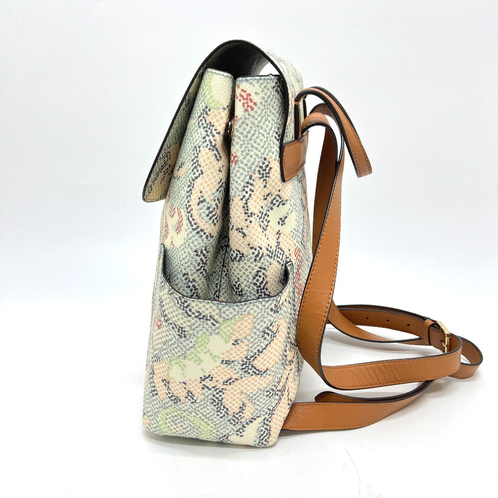 Tory Burch ドット モザイク柄 ディパック カバン バッグ リュック バックパック リュックサック PVC/レザー レディース マルチカラー