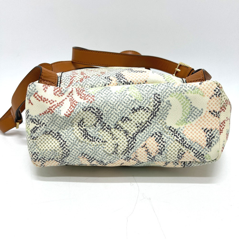 Tory Burch ドット モザイク柄 ディパック カバン バッグ リュック バックパック リュックサック PVC/レザー レディース マルチカラー