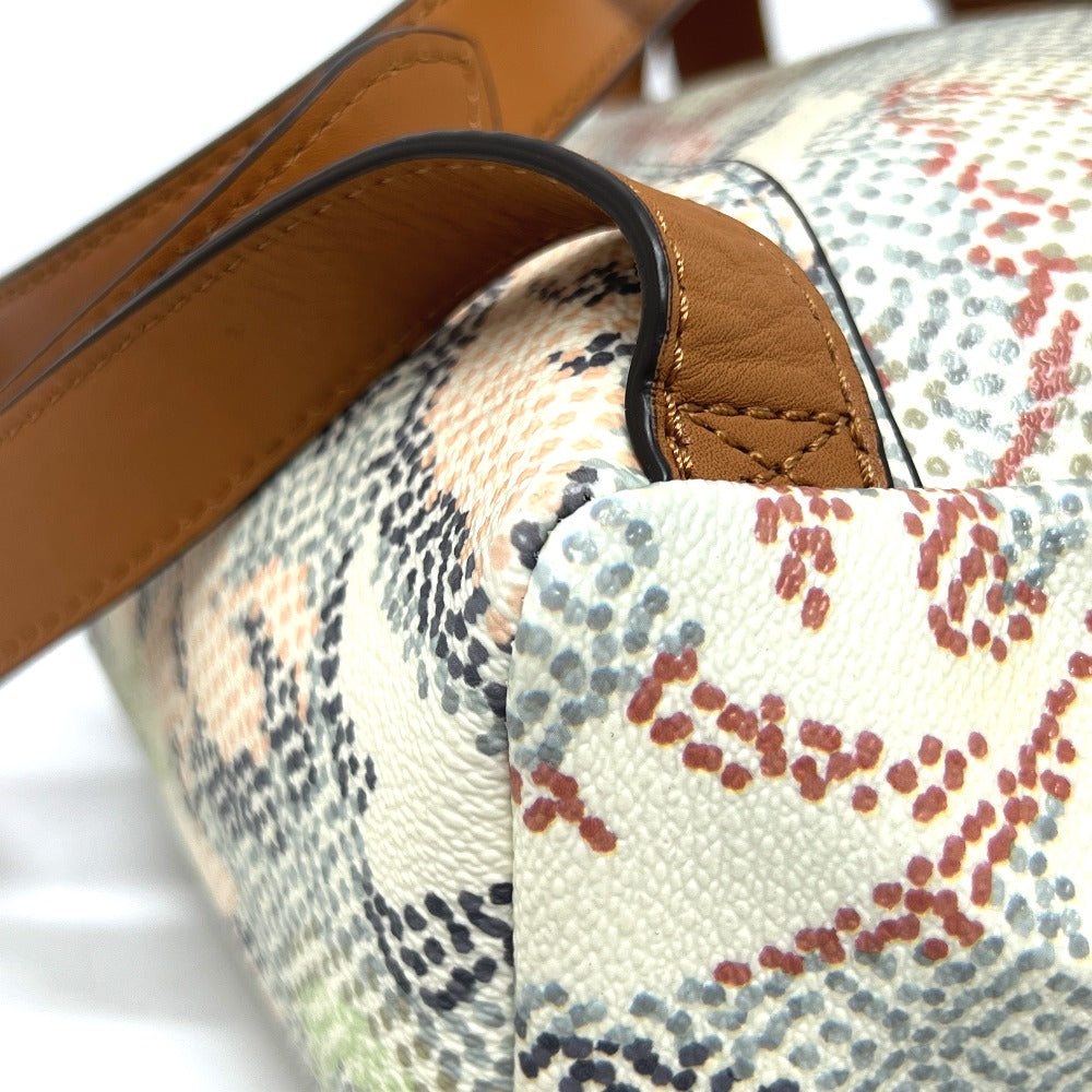 Tory Burch ドット モザイク柄 ディパック カバン バッグ リュック バックパック リュックサック PVC/レザー レディース マルチカラー