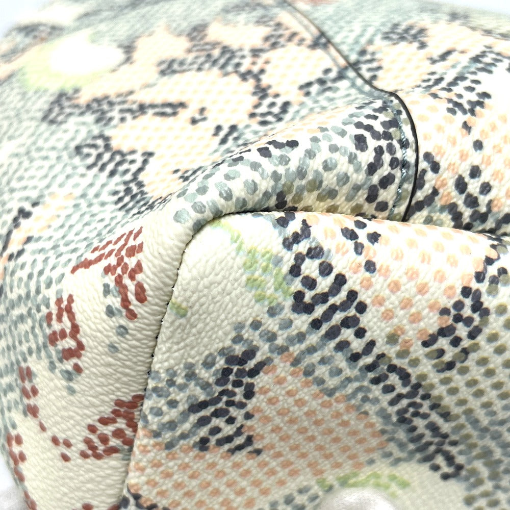 Tory Burch ドット モザイク柄 ディパック カバン バッグ リュック バックパック リュックサック PVC/レザー レディース マルチカラー