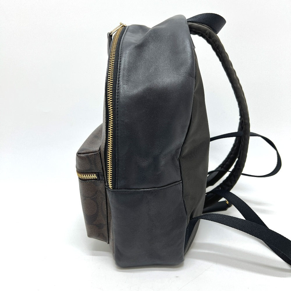 COACH F32200 チャーリー シグネチャー バックパック カバン バッグ リュック リュックサック PVC/レザー レディース ブラウン