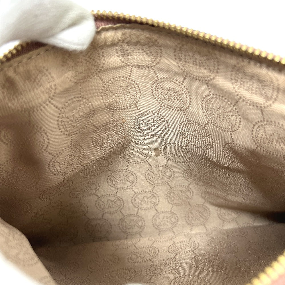 Michael Kors トリコロール ロゴ ハンドバッグ ハンドバッグ PVC レディース ホワイト