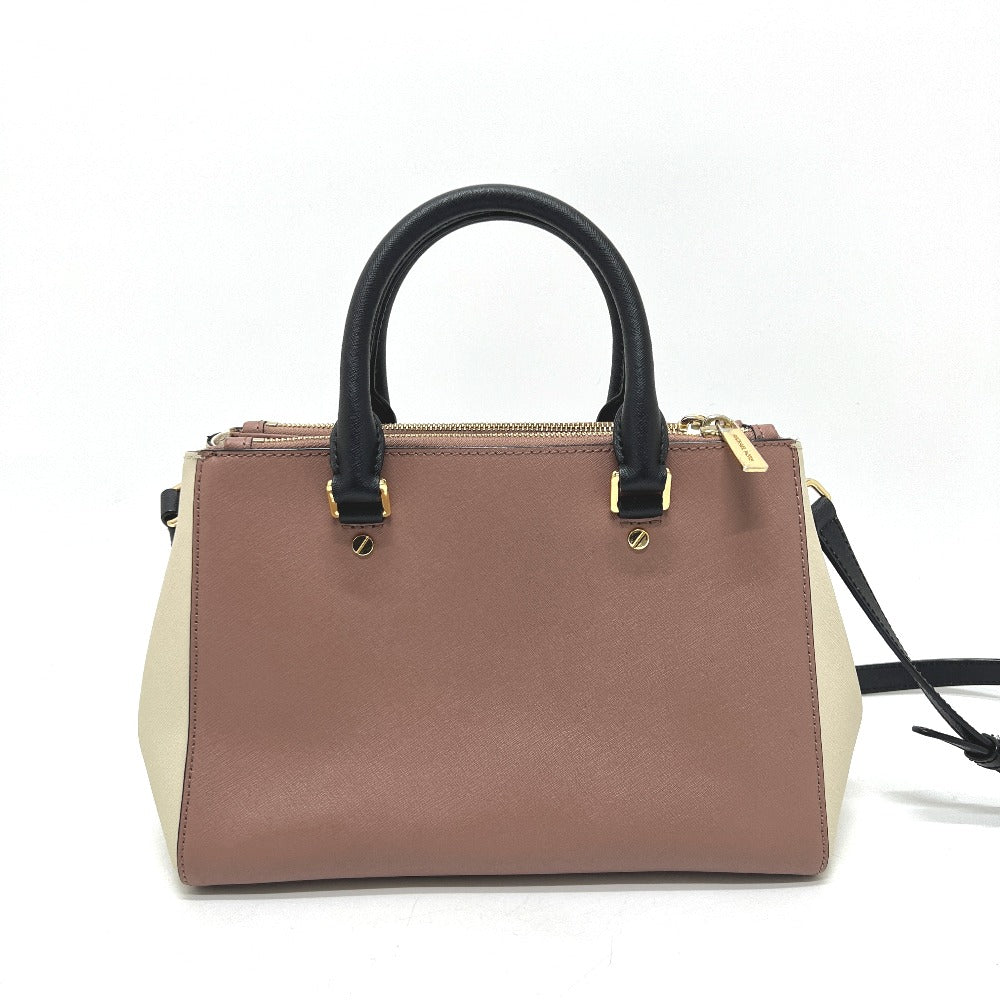 Michael Kors トリコロール ロゴ ハンドバッグ ハンドバッグ PVC レディース ホワイト