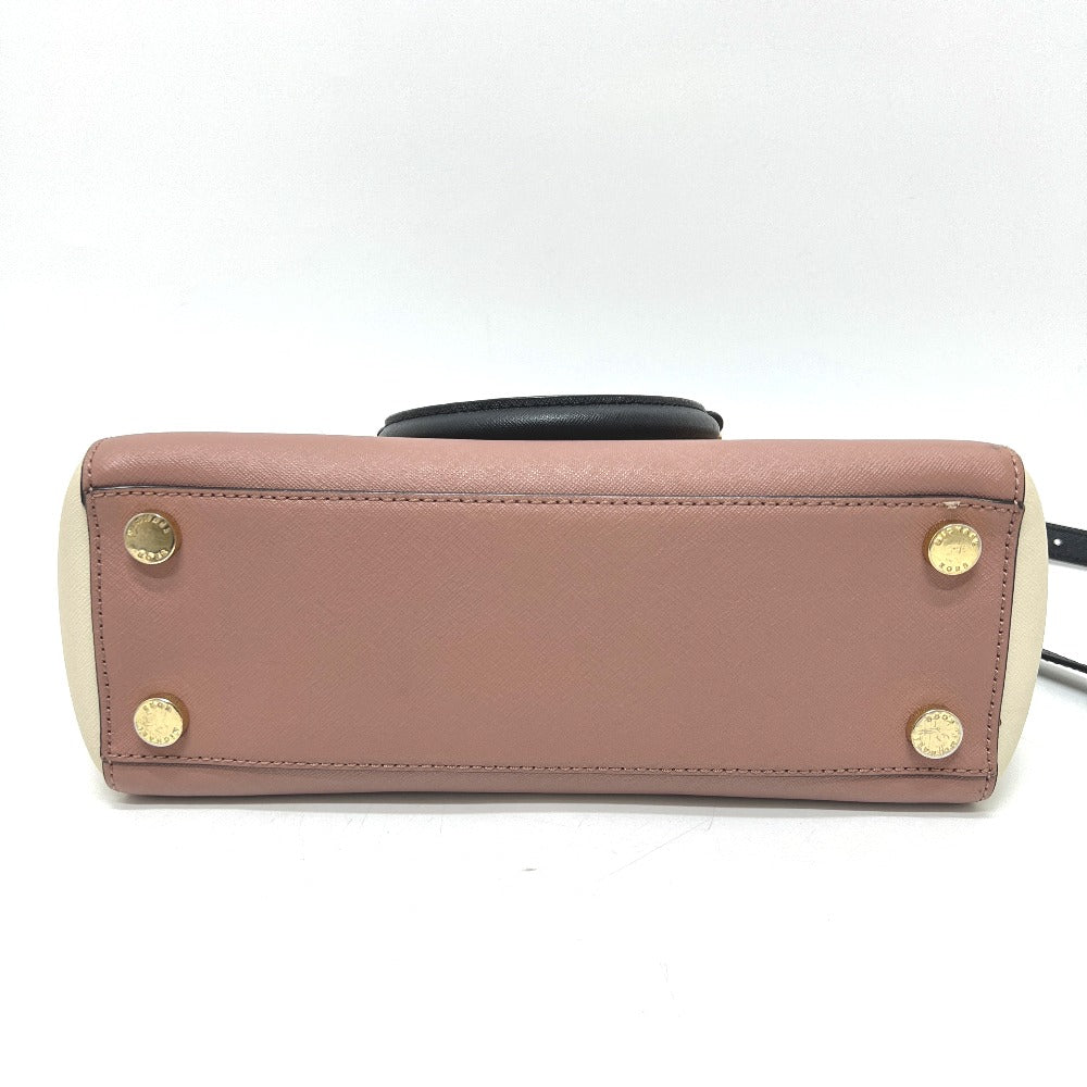 Michael Kors トリコロール ロゴ ハンドバッグ ハンドバッグ PVC レディース ホワイト