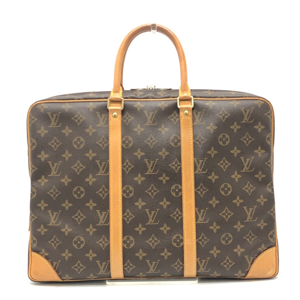 LOUIS VUITTON M53361 ポルトドキュマン ヴォワヤージュ カバン ブリーフケース 書類バッグ ビジネスバッグ モノグラムキャンバス レディース ブラウン