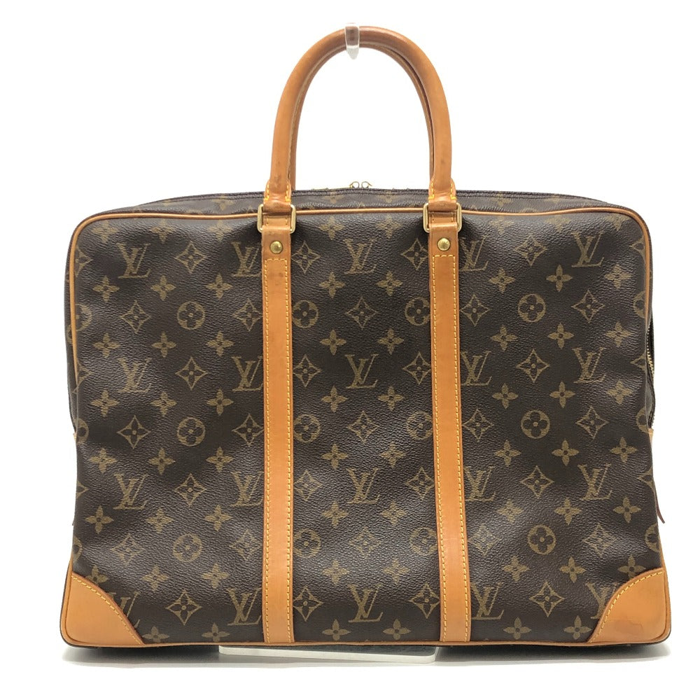 LOUIS VUITTON M53361 ポルトドキュマン ヴォワヤージュ カバン ブリーフケース 書類バッグ ビジネスバッグ モノグラムキャンバス レディース ブラウン
