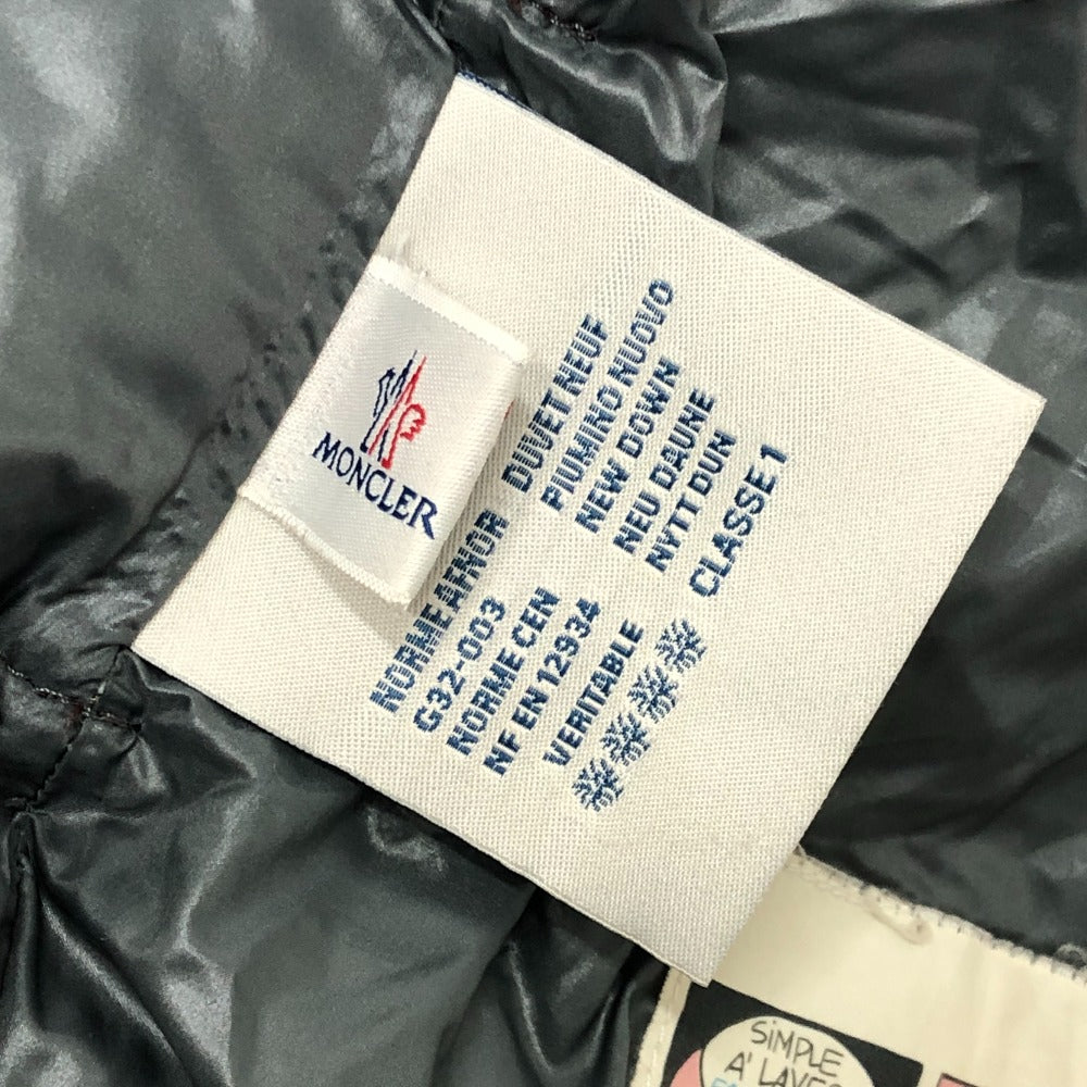 MONCLER FEDOR フェドール アパレル アウター ショート丈 ダウンジャケット ナイロン レディース ワインレッド